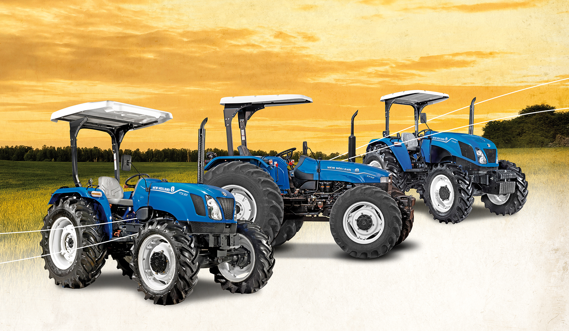 NEW HOLLAND TRACTORS